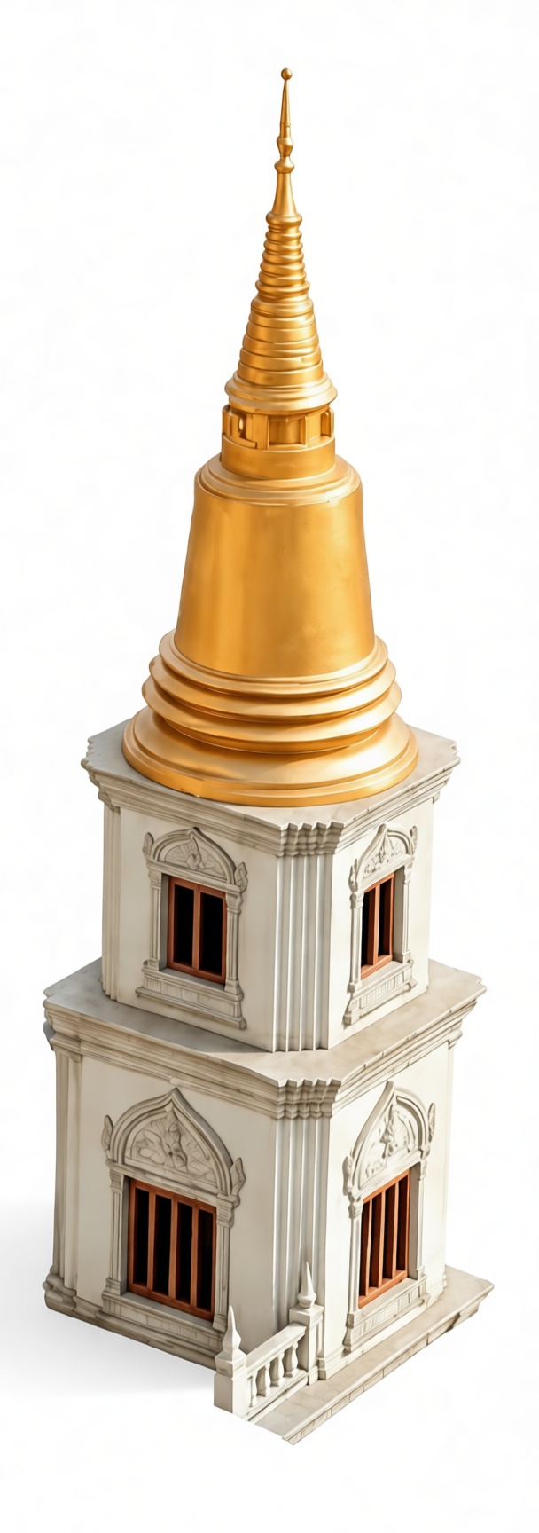 Thai Temple Stupa Model free 3D printable STL