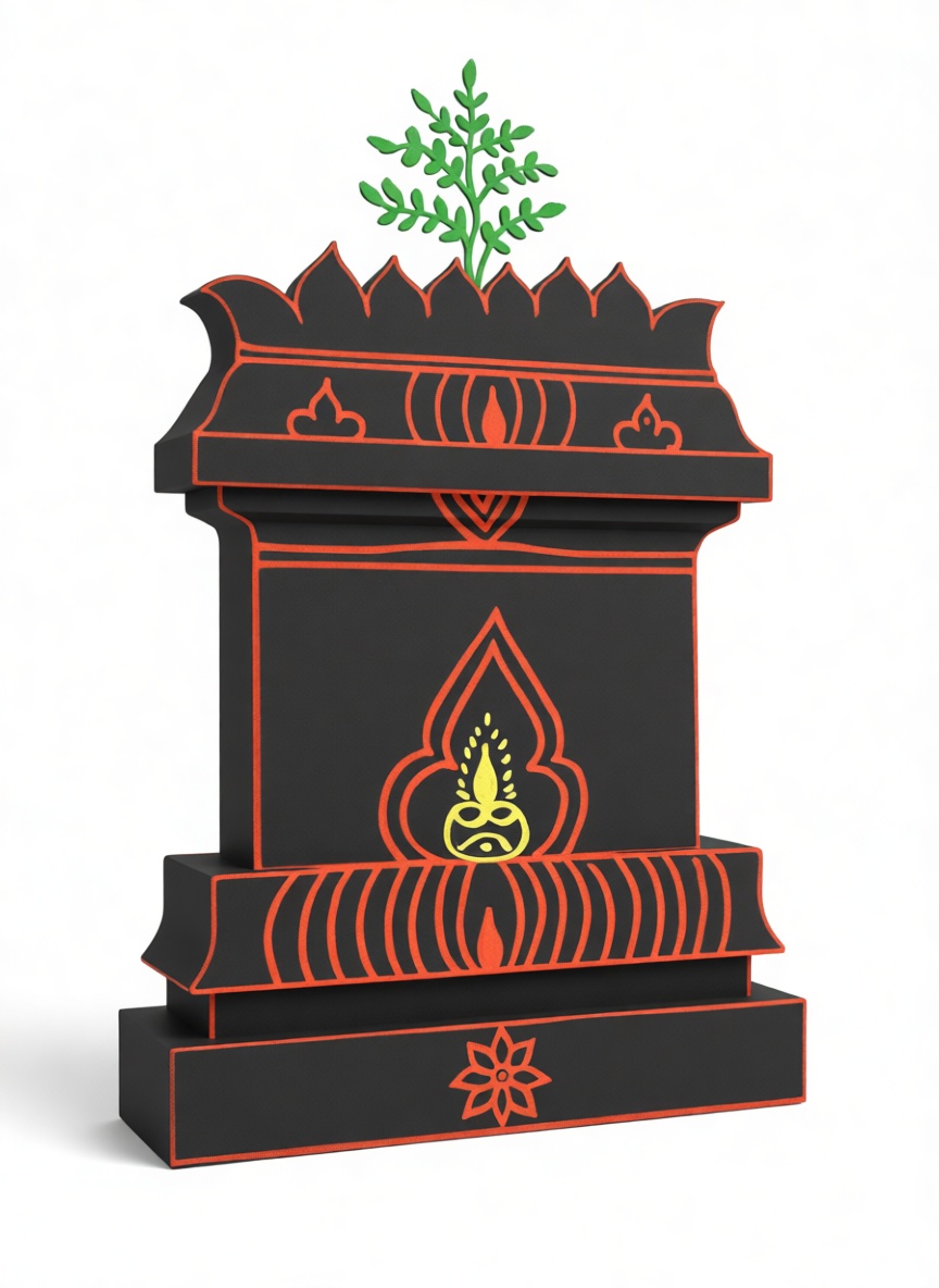 Kailasa Temple Shrine Model free 3D printable STL