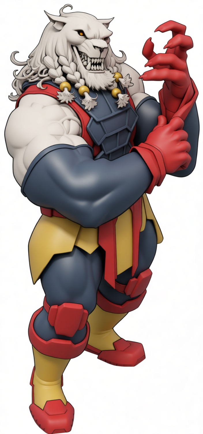 Sabretooth Warrior Figurine free 3D printable STL