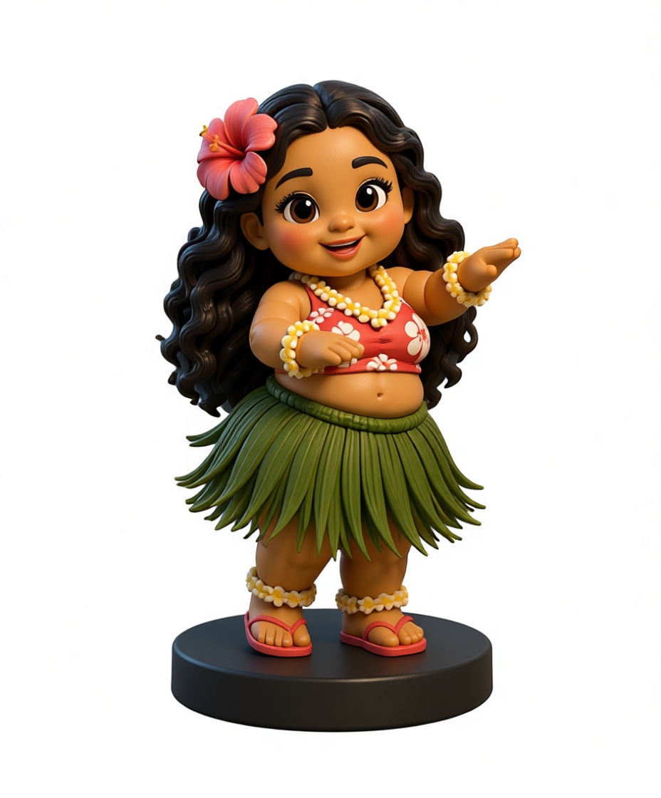 Moana Figurine free 3D printable STL