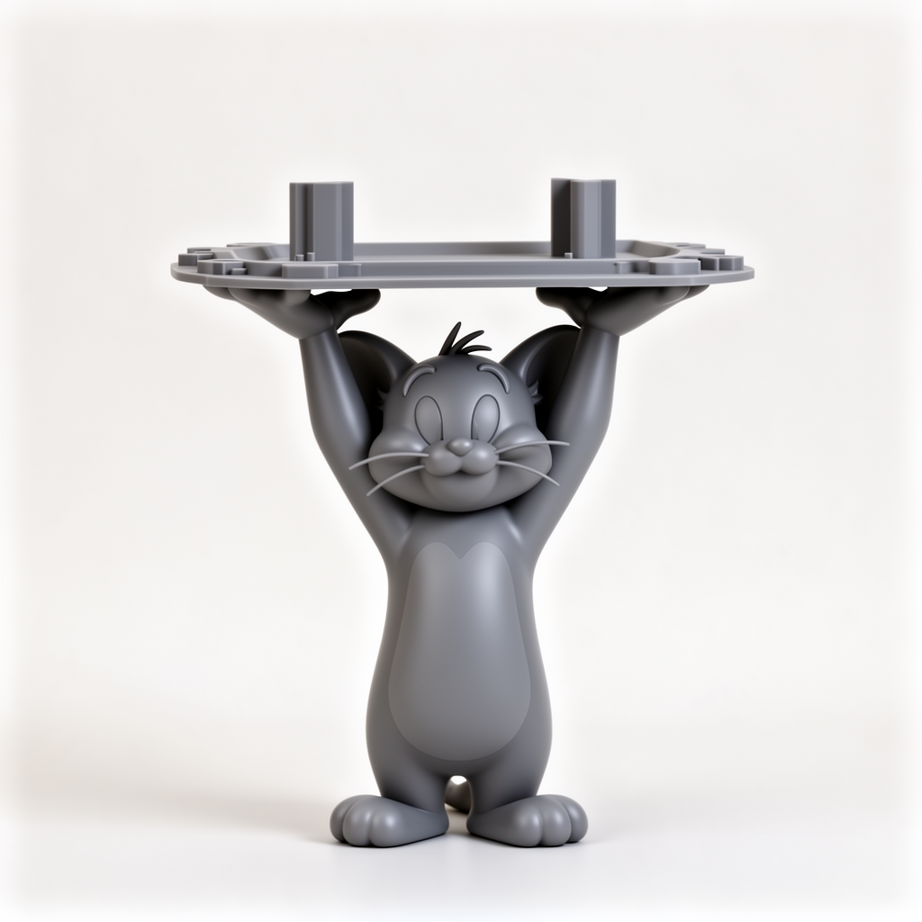 Jerry Mouse Figurine Stand free 3D printable STL