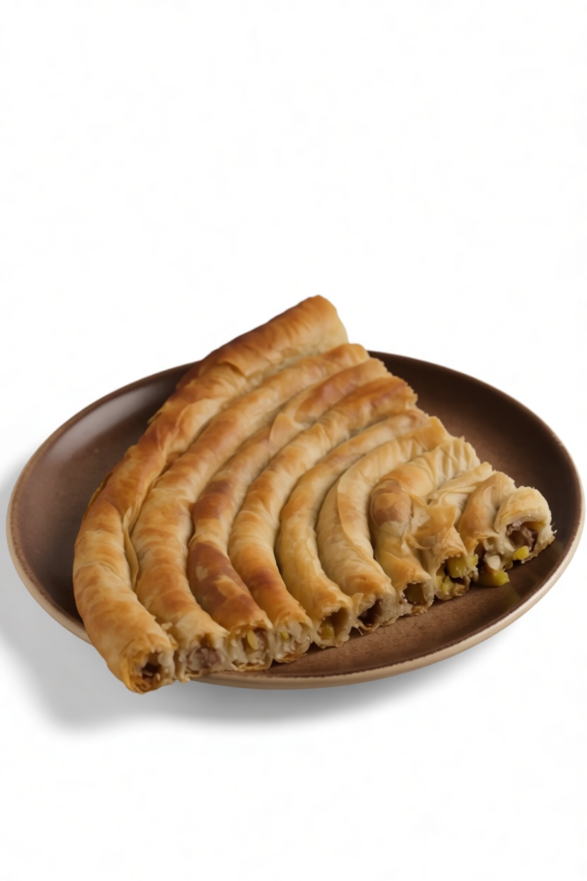 Spiral Borek Pastry Model free 3D printable STL