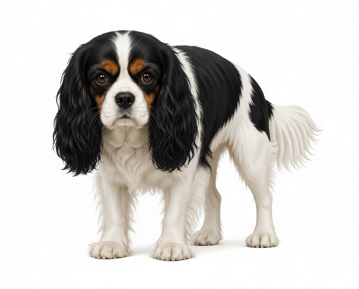 Cavalier King Charles Spaniel Figurine free 3D printable STL