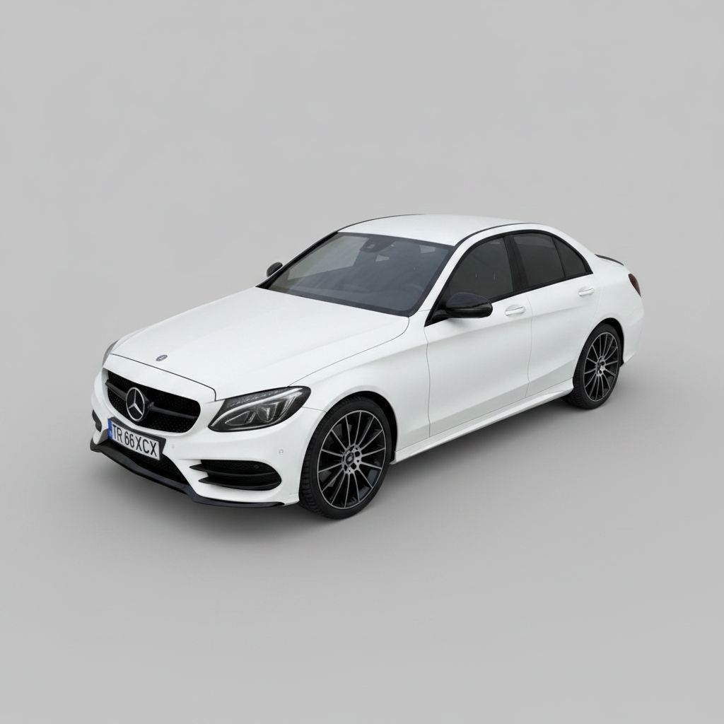 Mercedes-Benz C-Class Sedan Model free 3D printable STL
