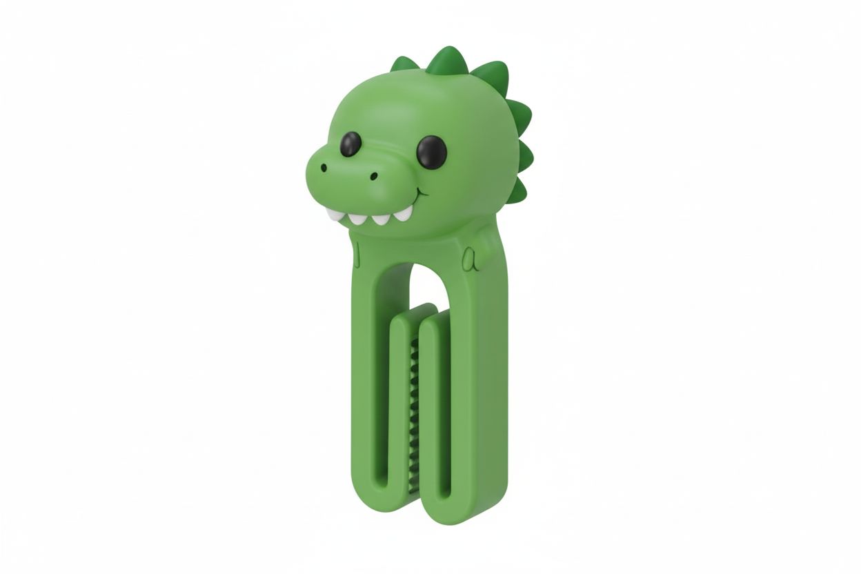 Dinosaur Chip Clip free 3D printable STL