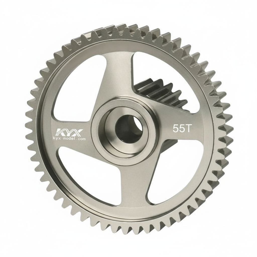 55T Spur Gear free 3D printable STL
