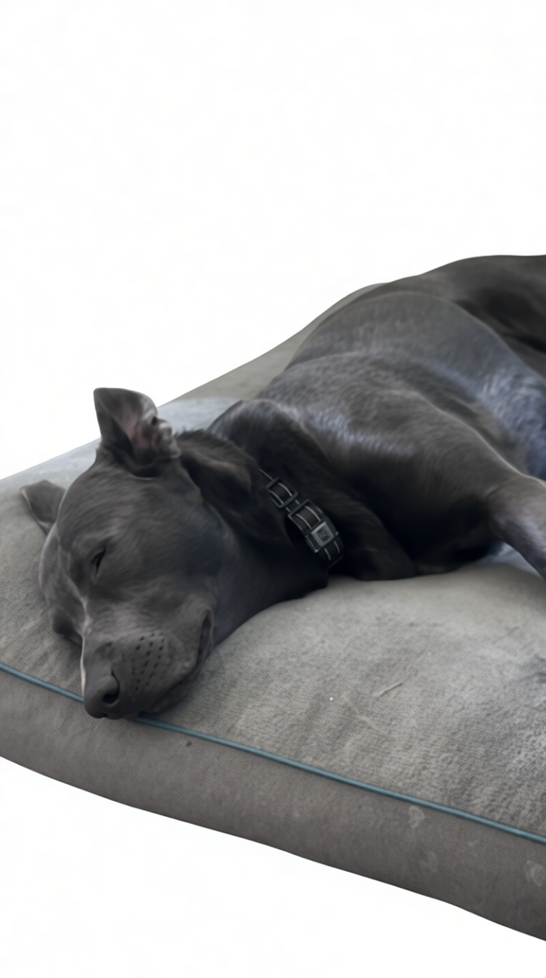 Sleeping Labrador Retriever Figurine free 3D printable STL