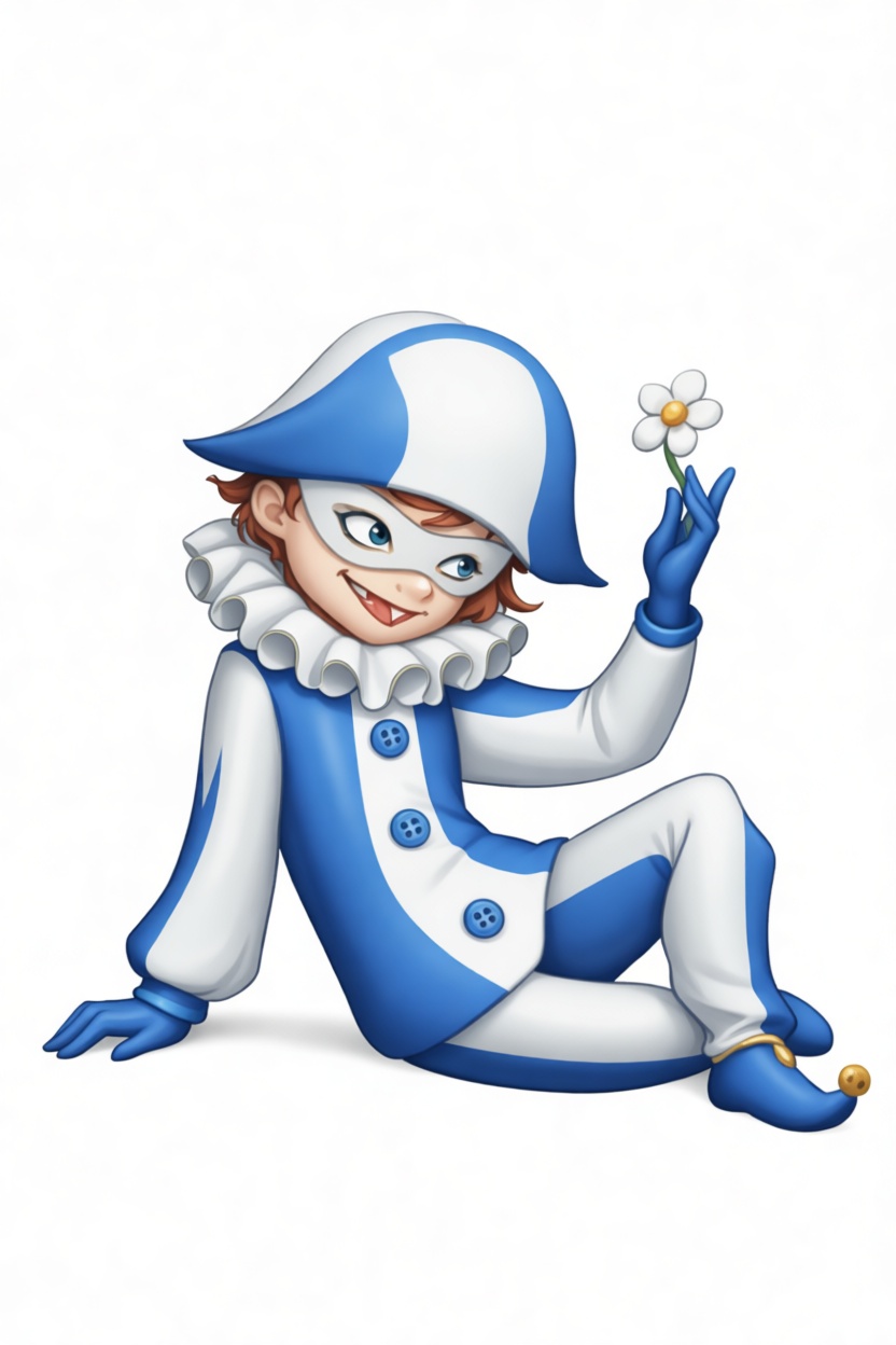 Harlequin Jester Figurine free 3D printable STL