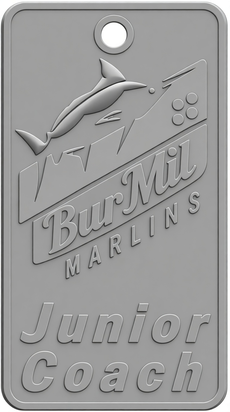 BurMil Marlins Badge free 3D printable STL