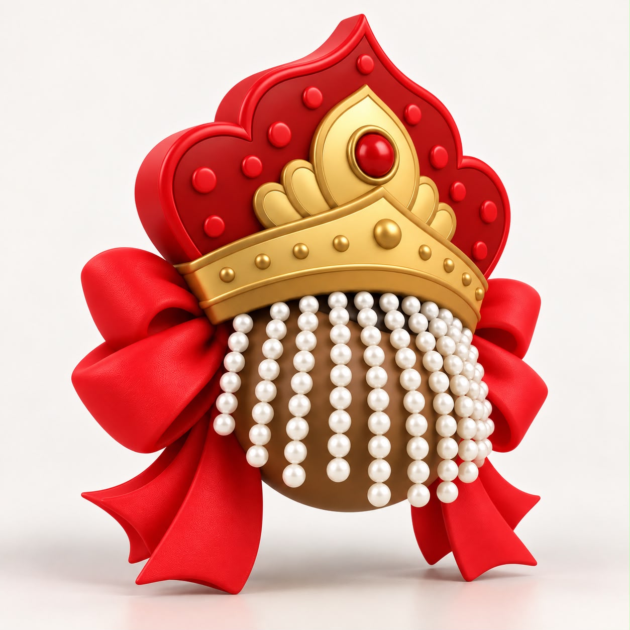 Kokoshnik Headdress Figurine free 3D printable STL