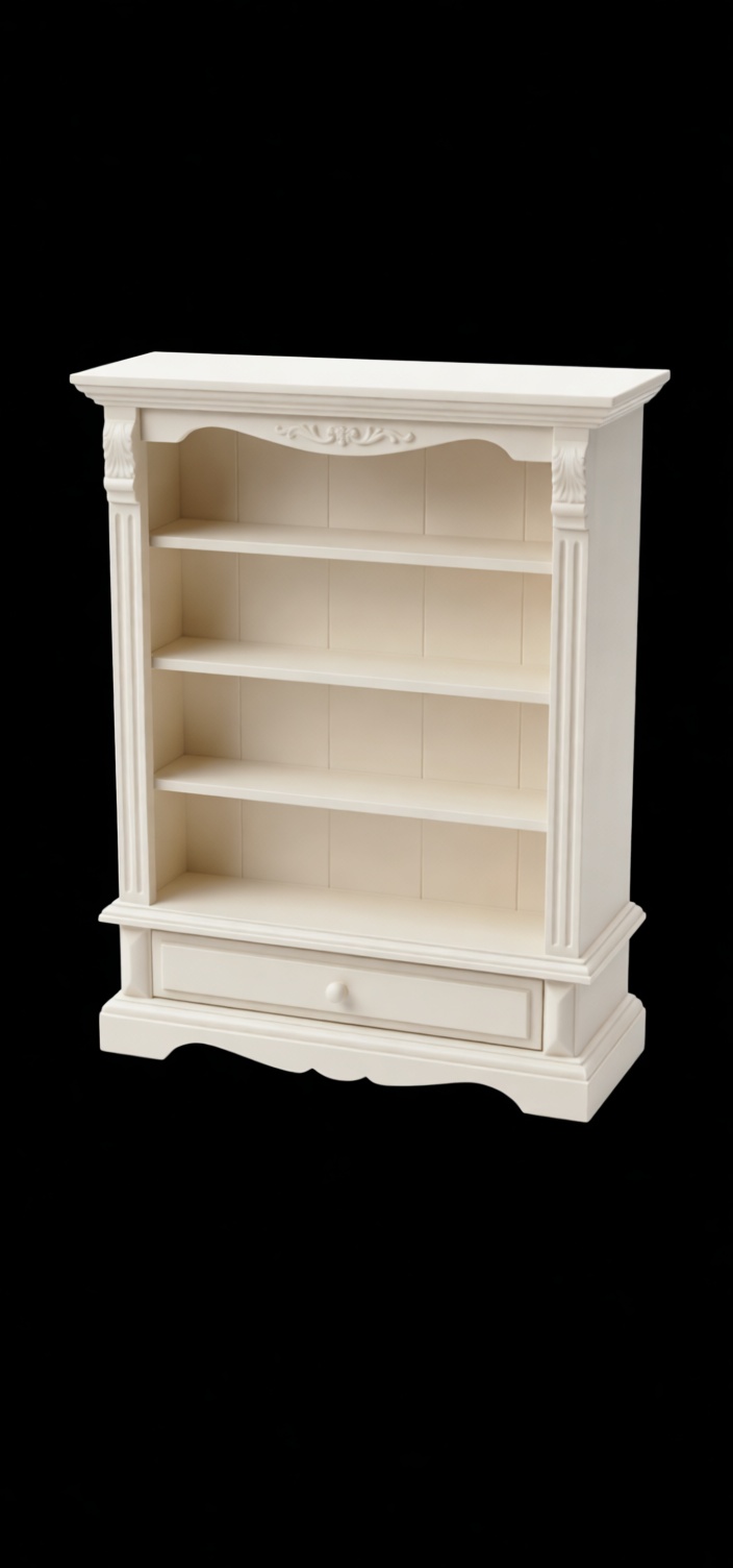 Classic Bookshelf Model free 3D printable STL