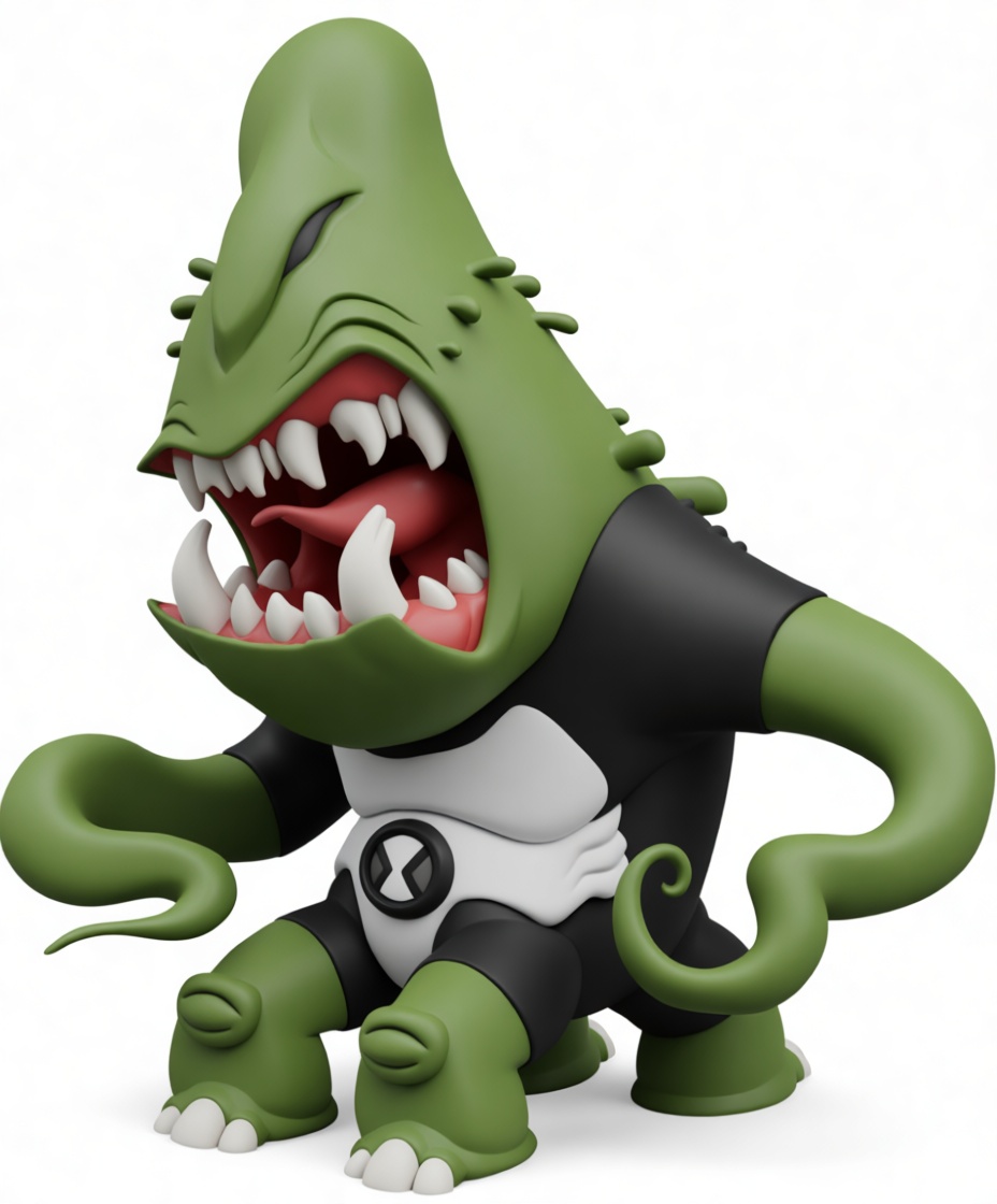 Wildmutt Omnitrix Figurine free 3D printable STL