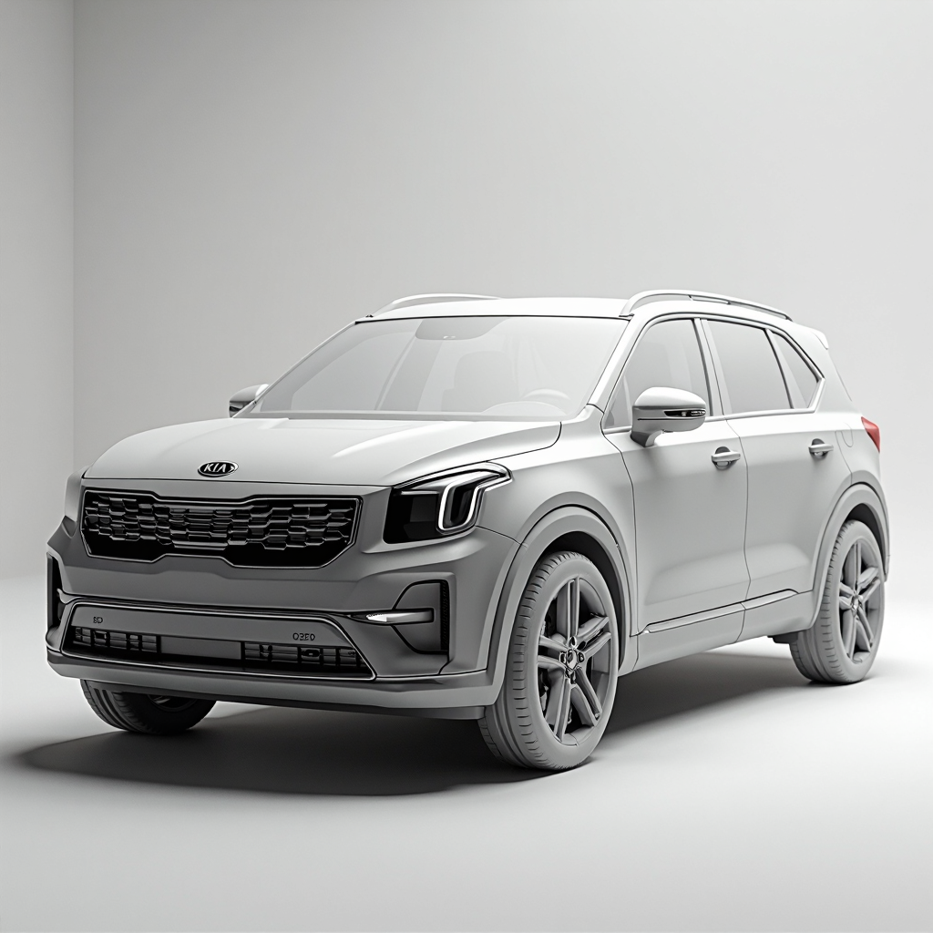 2025 Kia Carnival Model free 3D printable STL