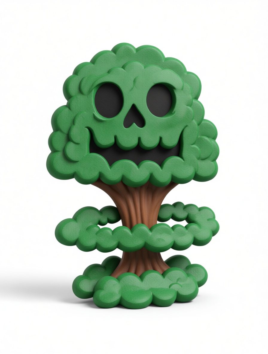 Spooky Tree Figurine free 3D printable STL