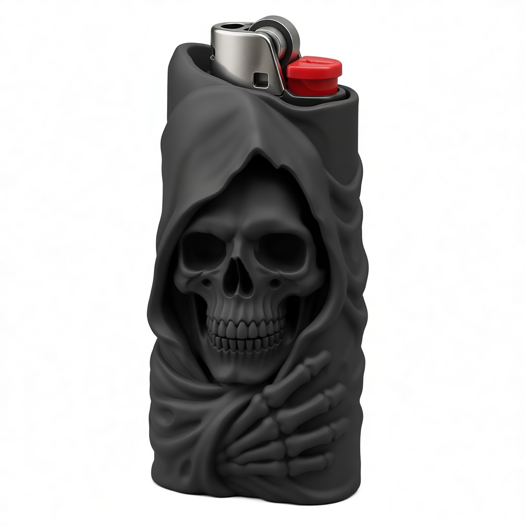 Grim Reaper Lighter Cover