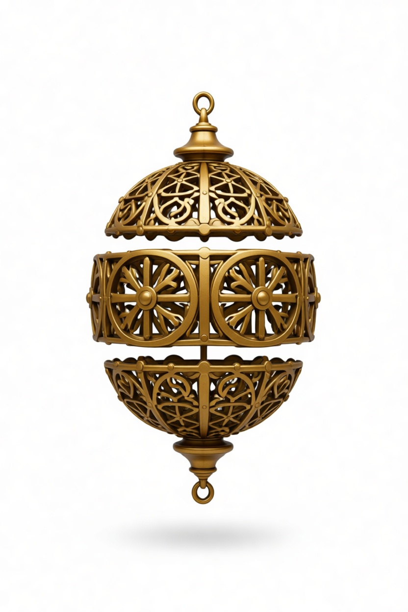 Ornate Sphere Ornament free 3D printable STL