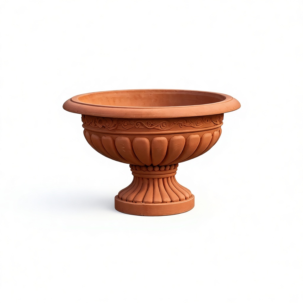 Terracotta Garden Urn free 3D printable STL