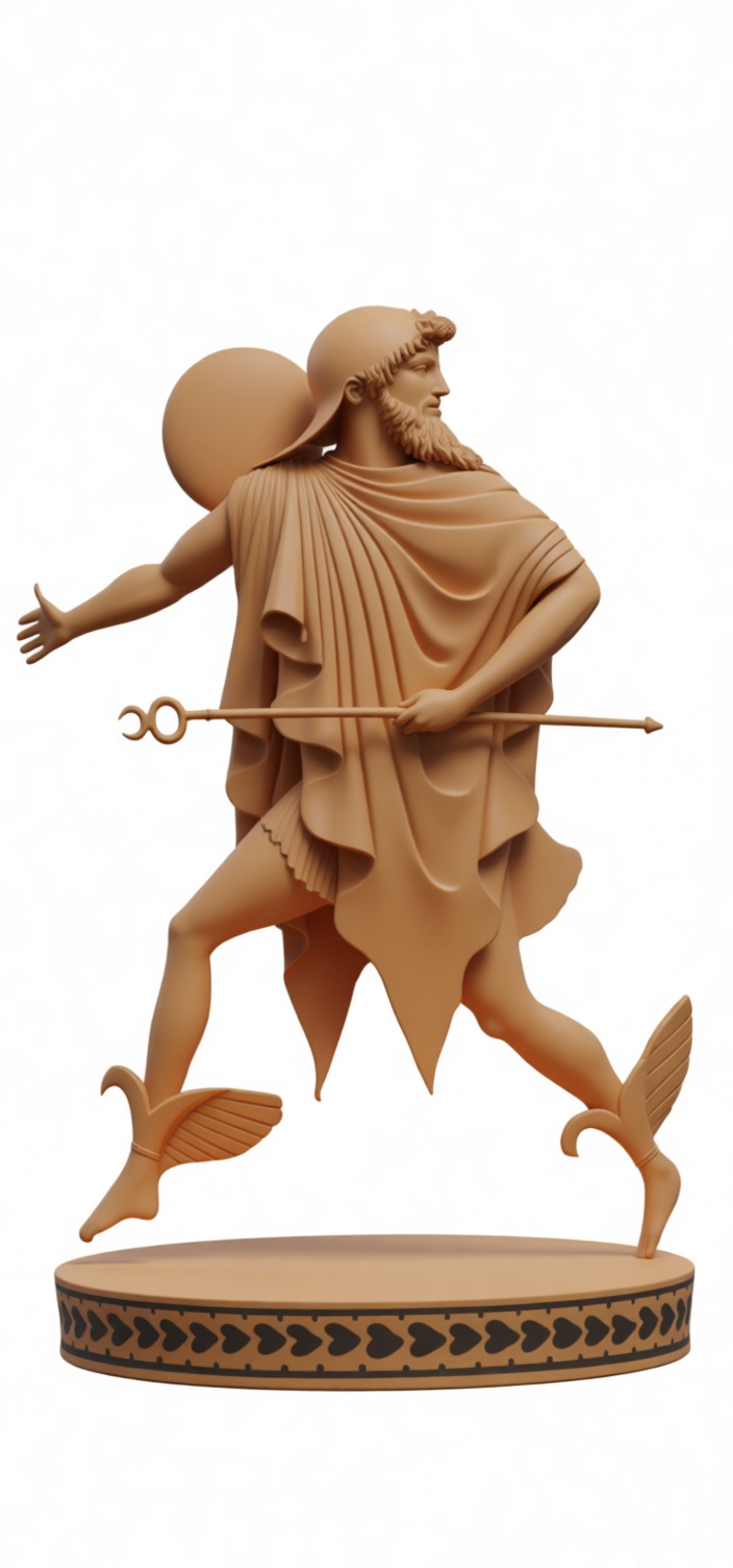 Hermes Statue free 3D printable STL