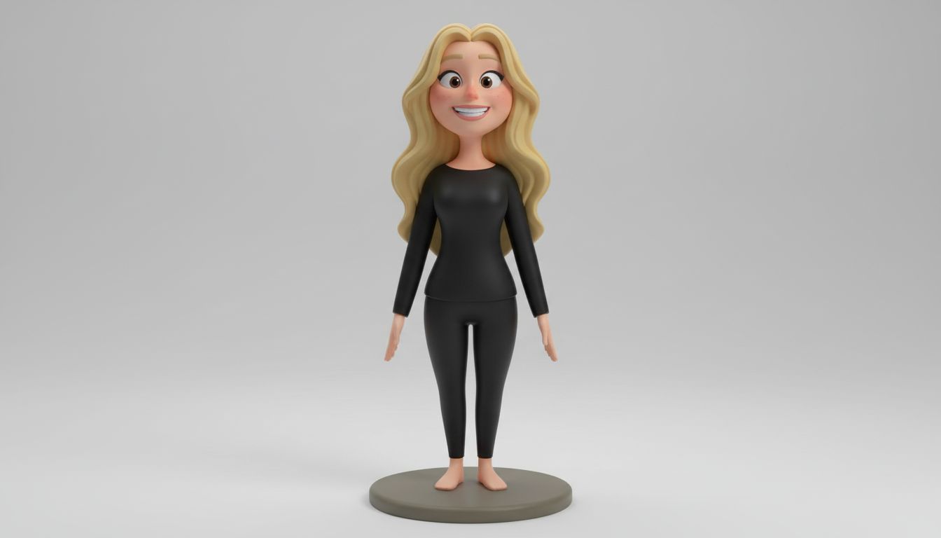 Playful 3D Character Model free 3D printable STL