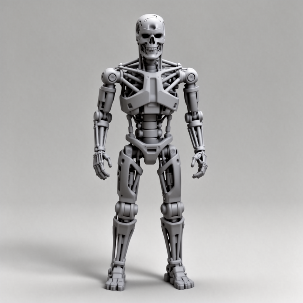 Terminator T-800 Bust free 3D printable STL