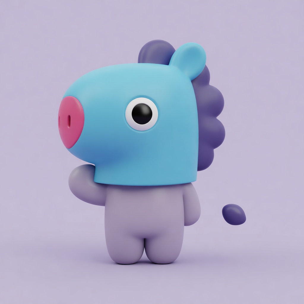Mang Character Figurine free 3D printable STL