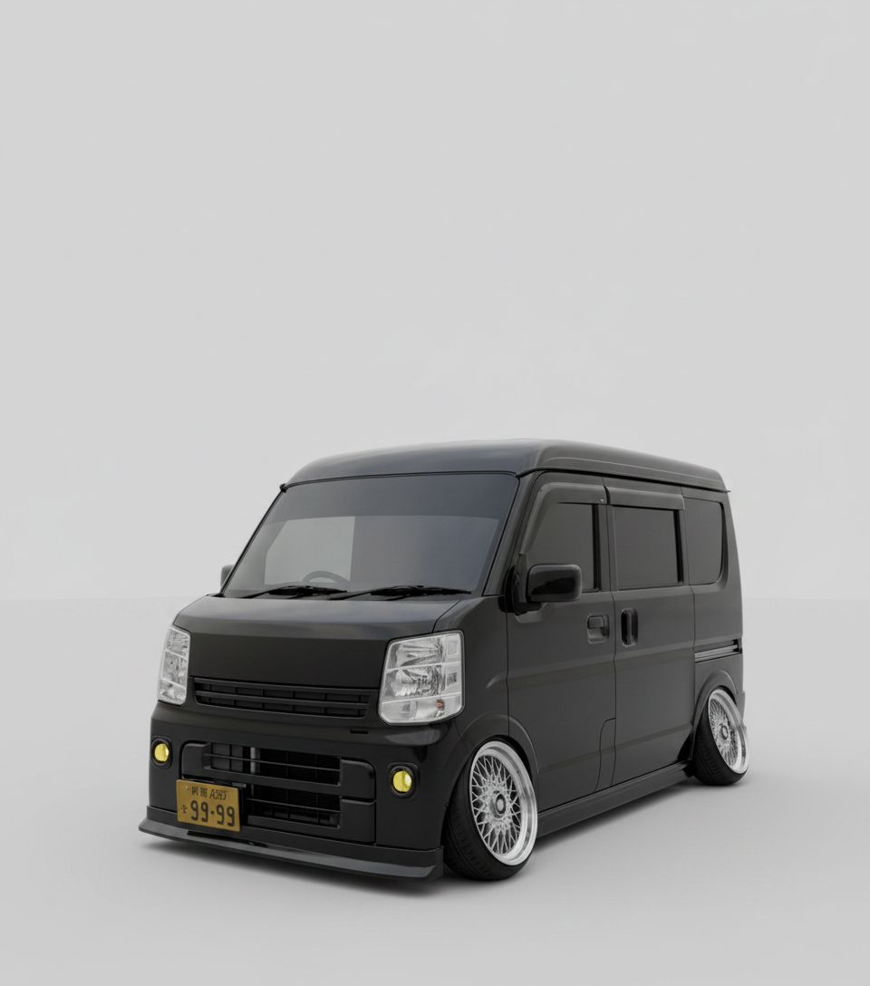 Suzuki Every Van Model free 3D printable STL