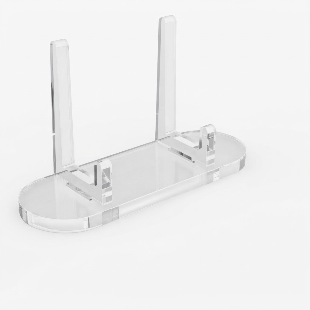 Clear Acrylic Display Stand free 3D printable STL