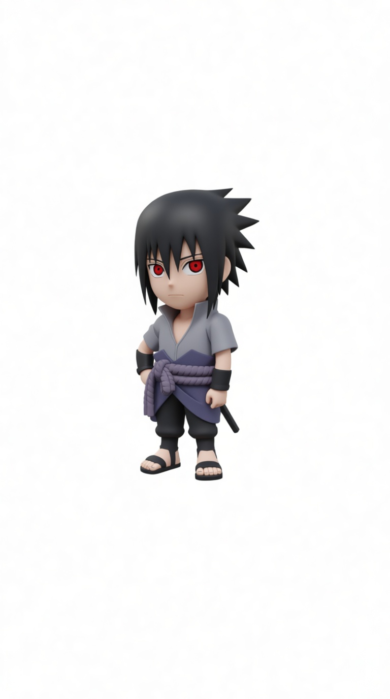 Sasuke Uchiha Figurine free 3D printable STL