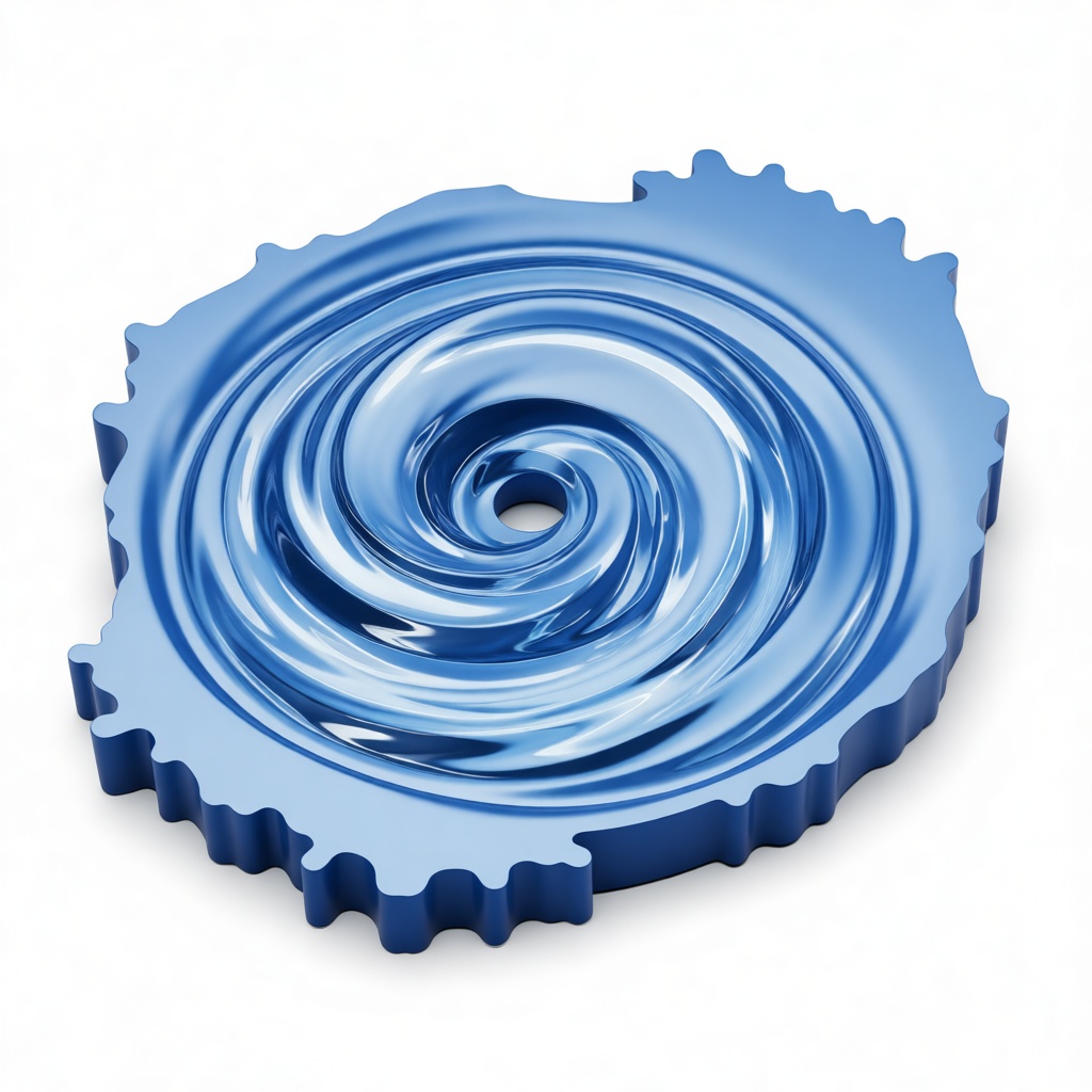 Water Ripple Sculpture free 3D printable STL