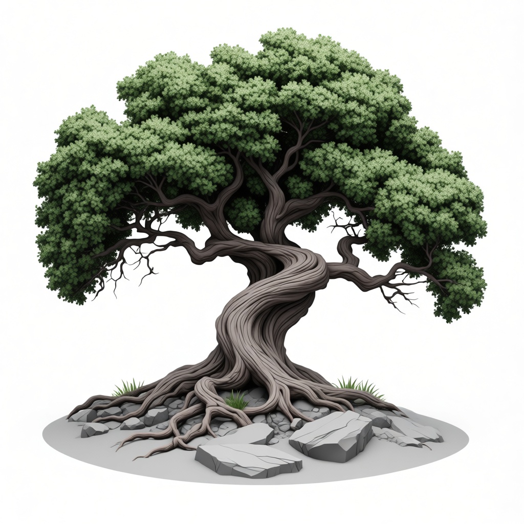 Bonsai Tree Model free 3D printable STL