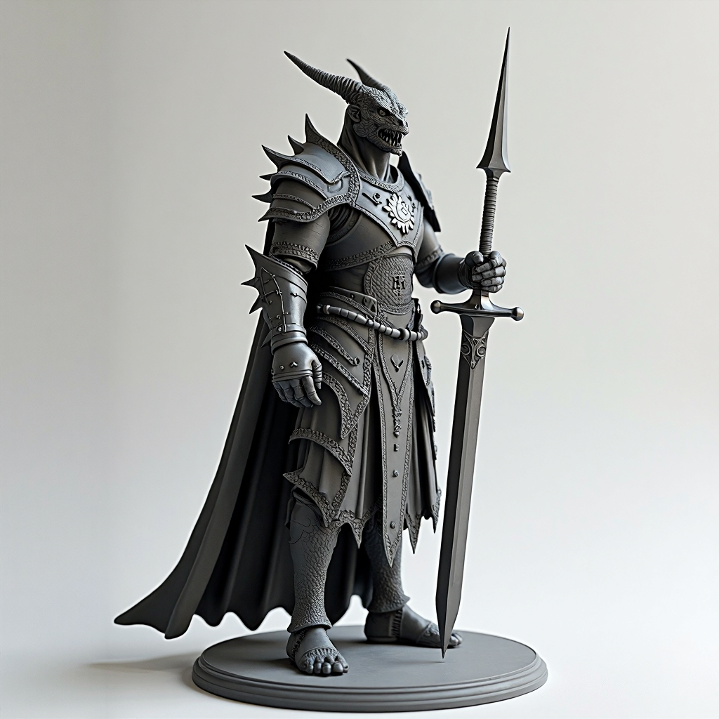 Dark Energy Greatsword free 3D printable STL