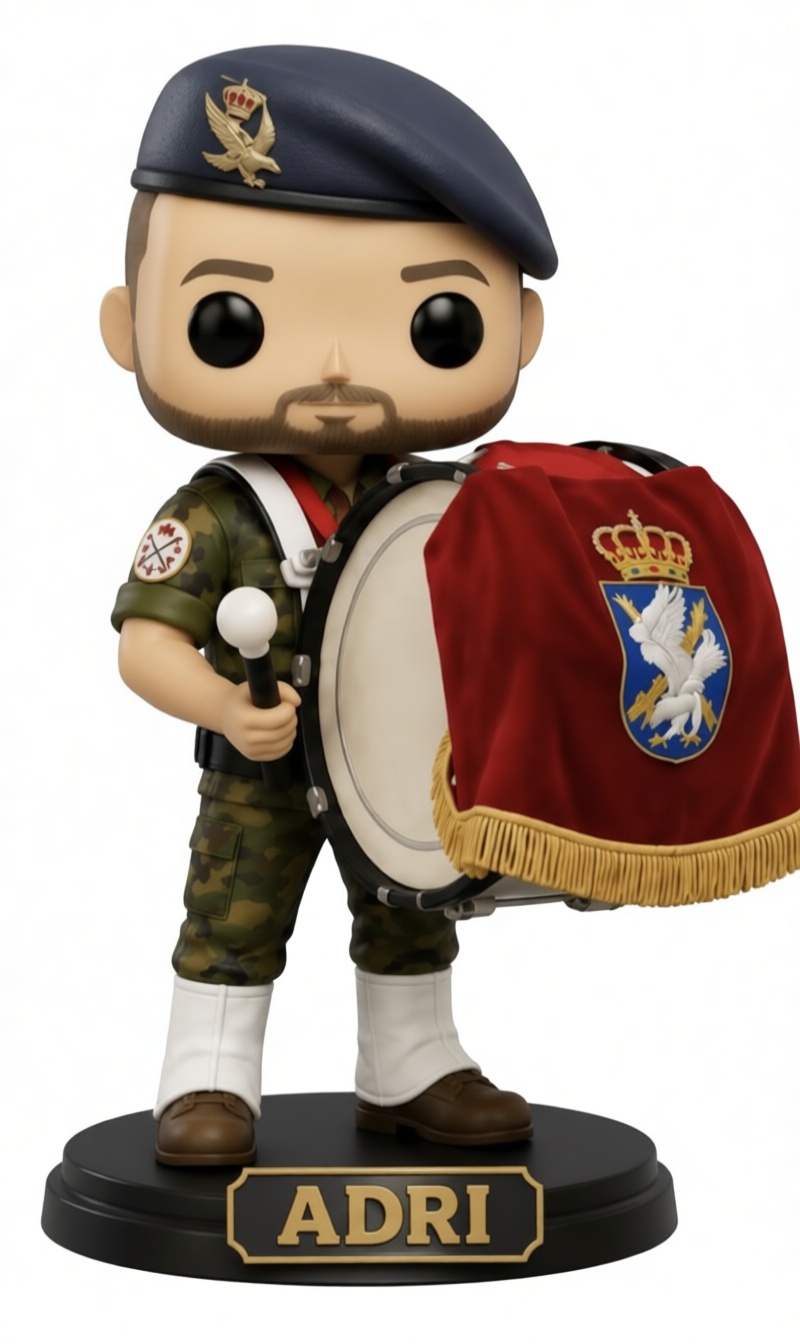 Military Drummer Figurine free 3D printable STL