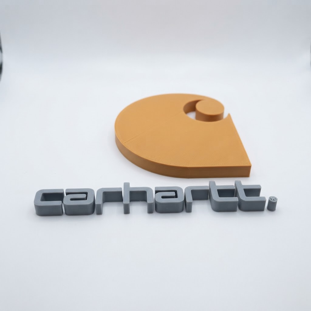 Carhartt Logo Model free 3D printable STL