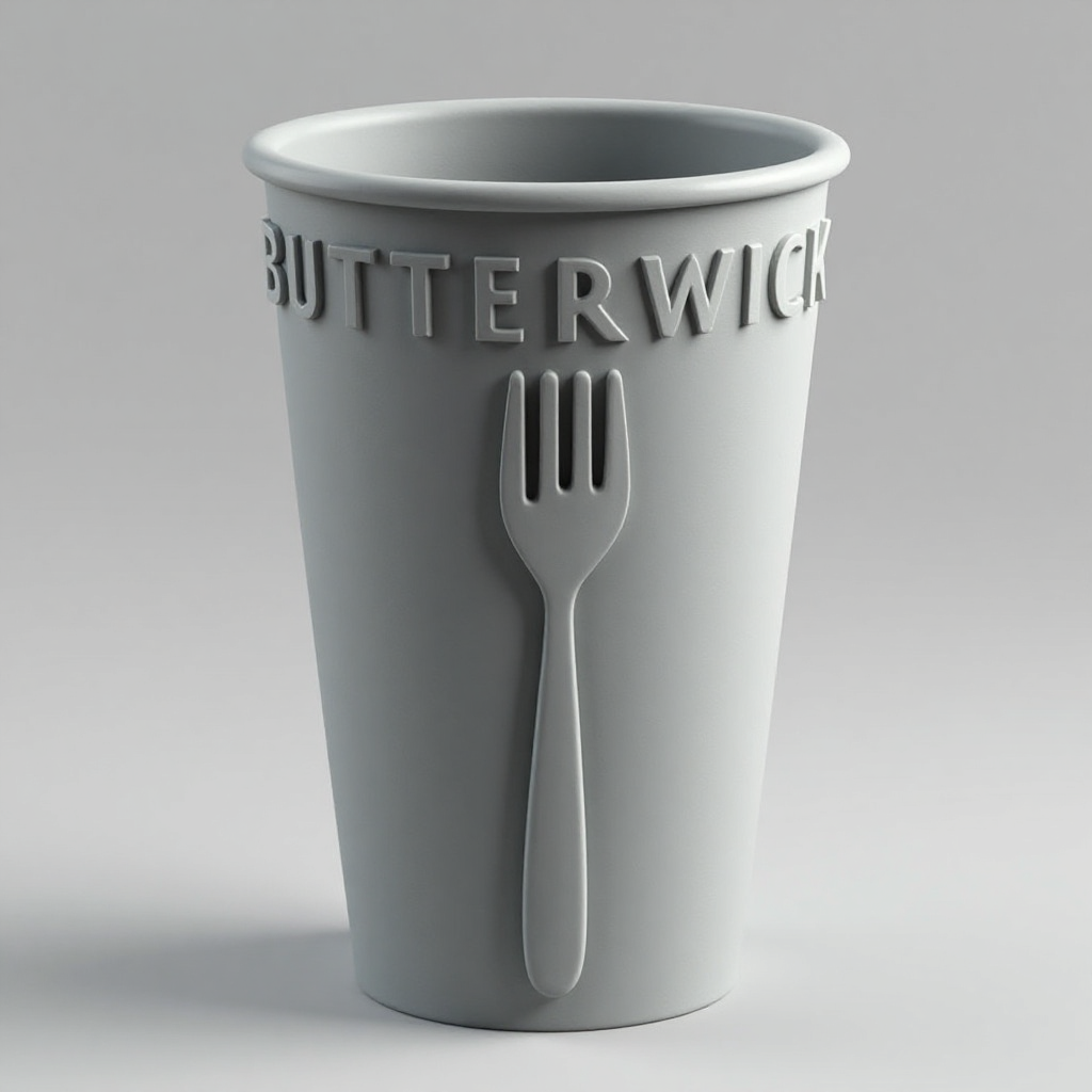 Butterwick Fish & Chips Cup free 3D printable STL