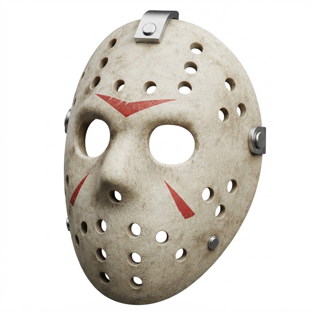 Jason Voorhees Mask free 3D printable STL