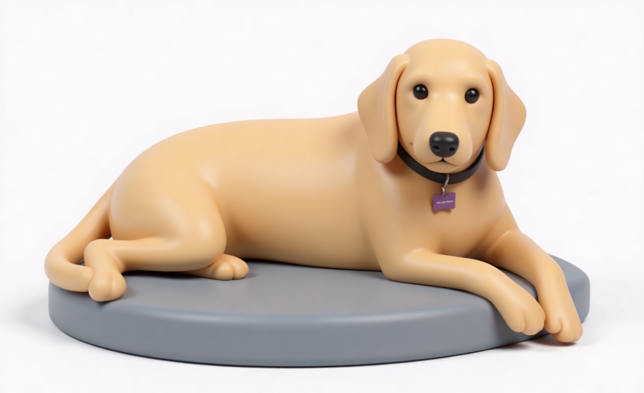 Labrador Retriever Figurine free 3D printable STL