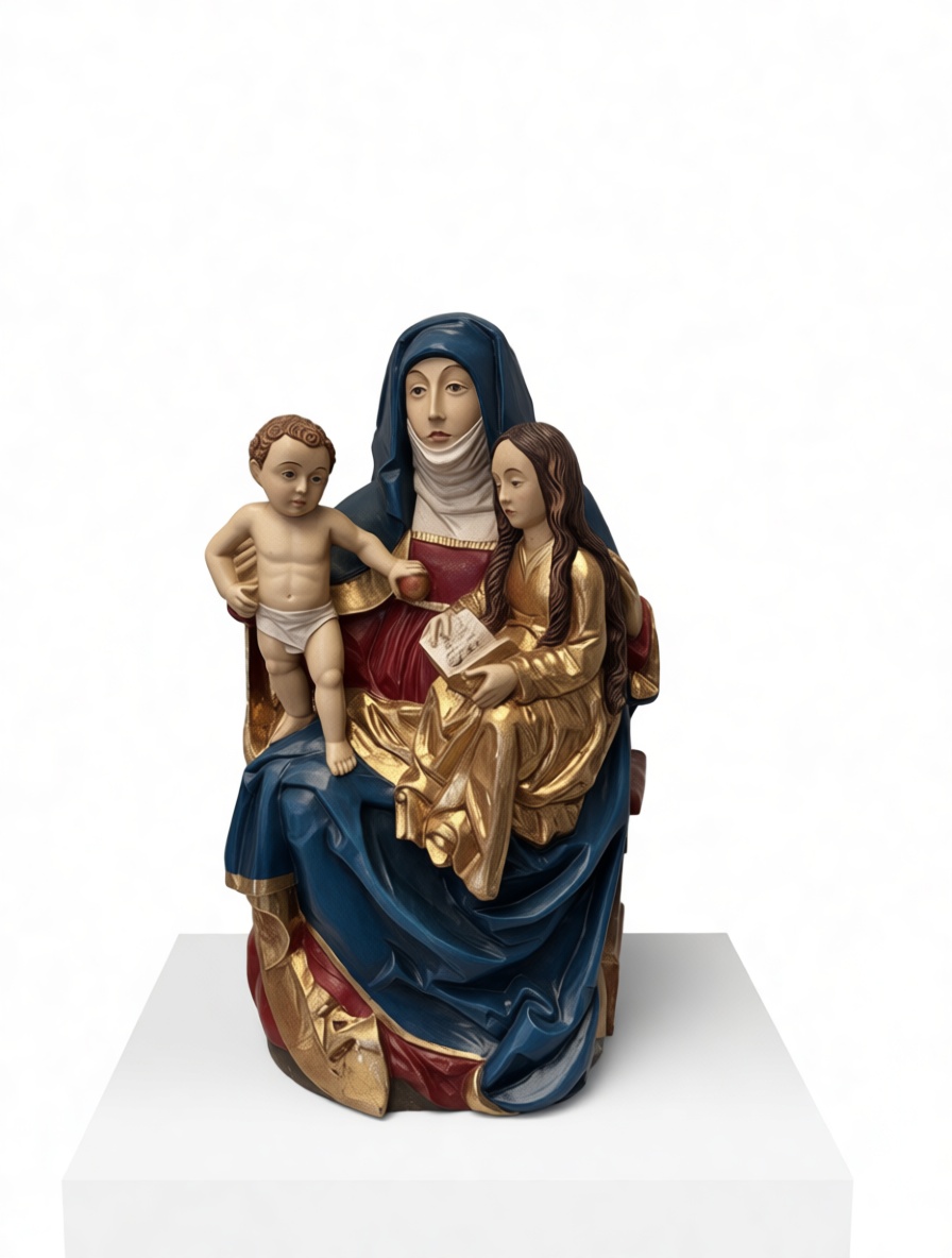 Madonna and Child Statue free 3D printable STL