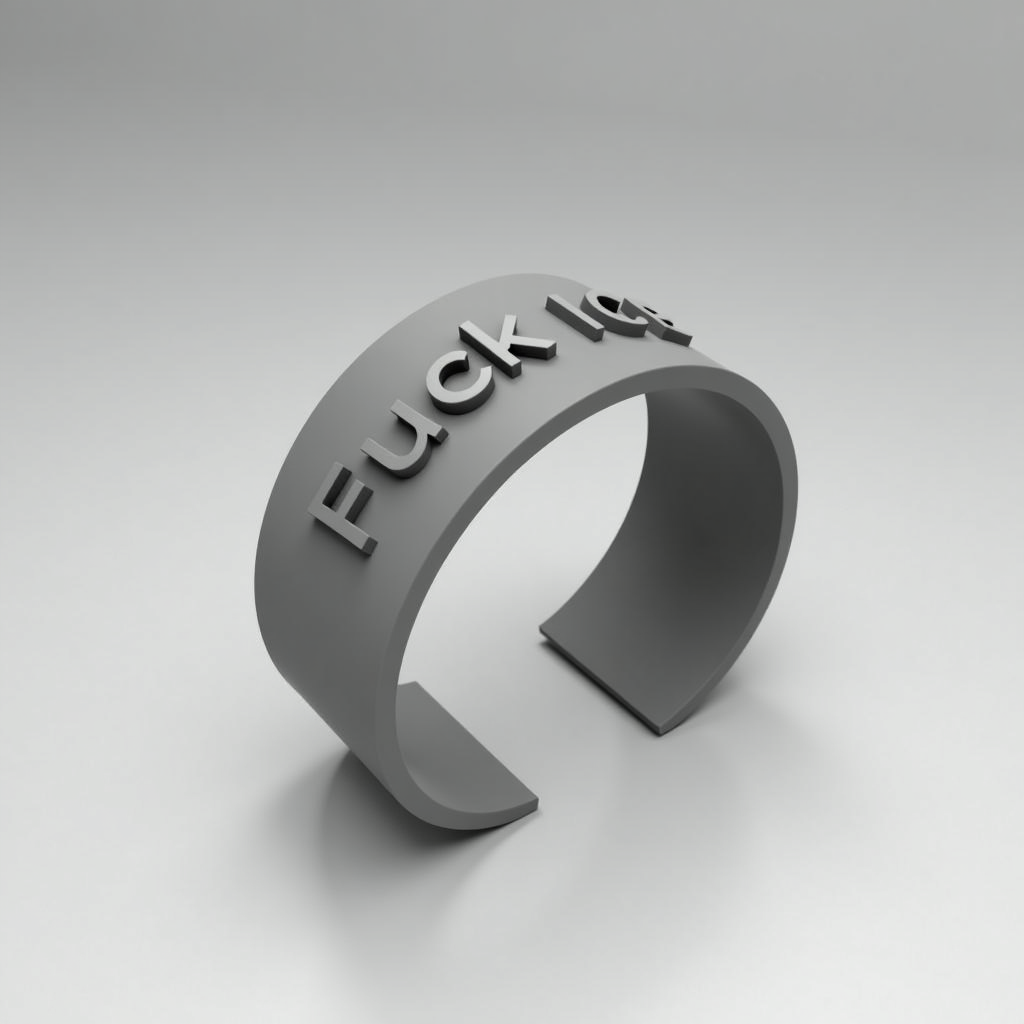 Bold Statement Ring free 3D printable STL