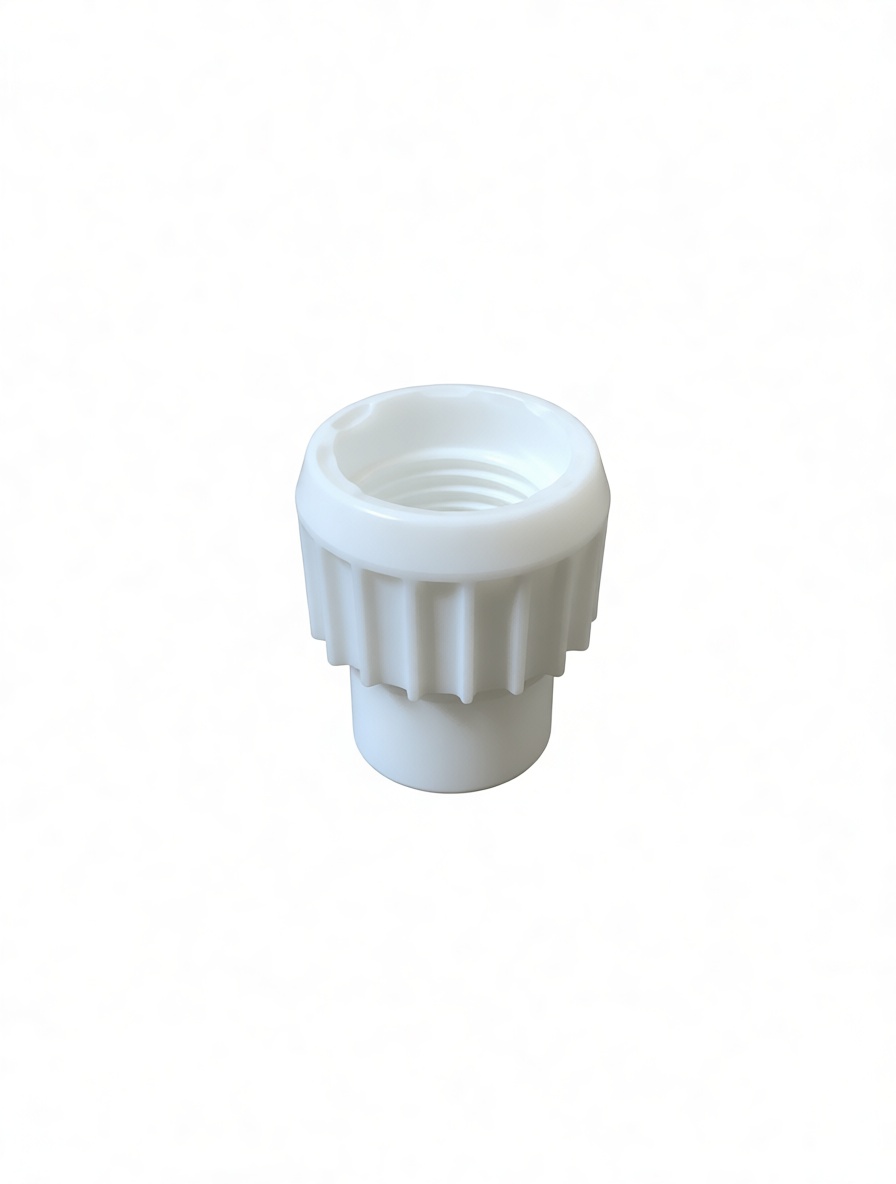 Plastic Knurled Nut free 3D printable STL