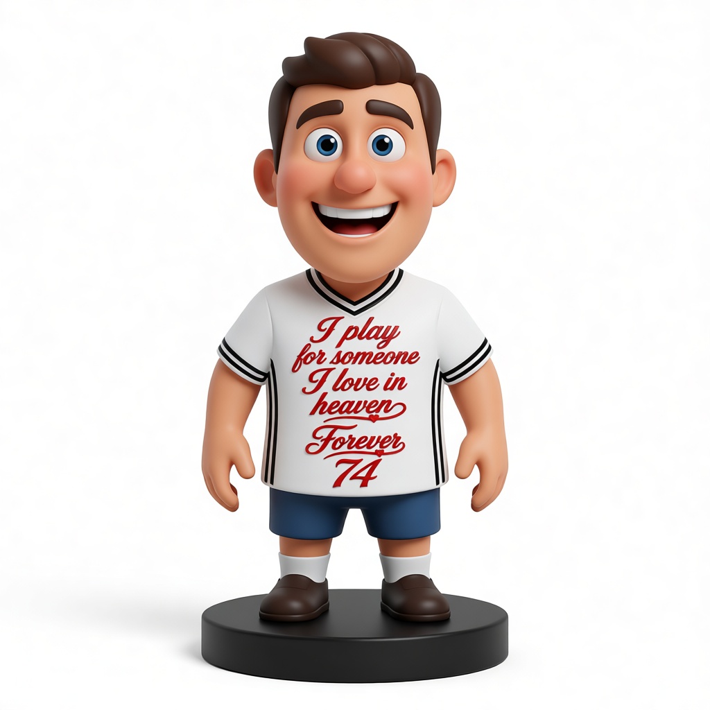 Happy Cartoon Man Figurine free 3D printable STL