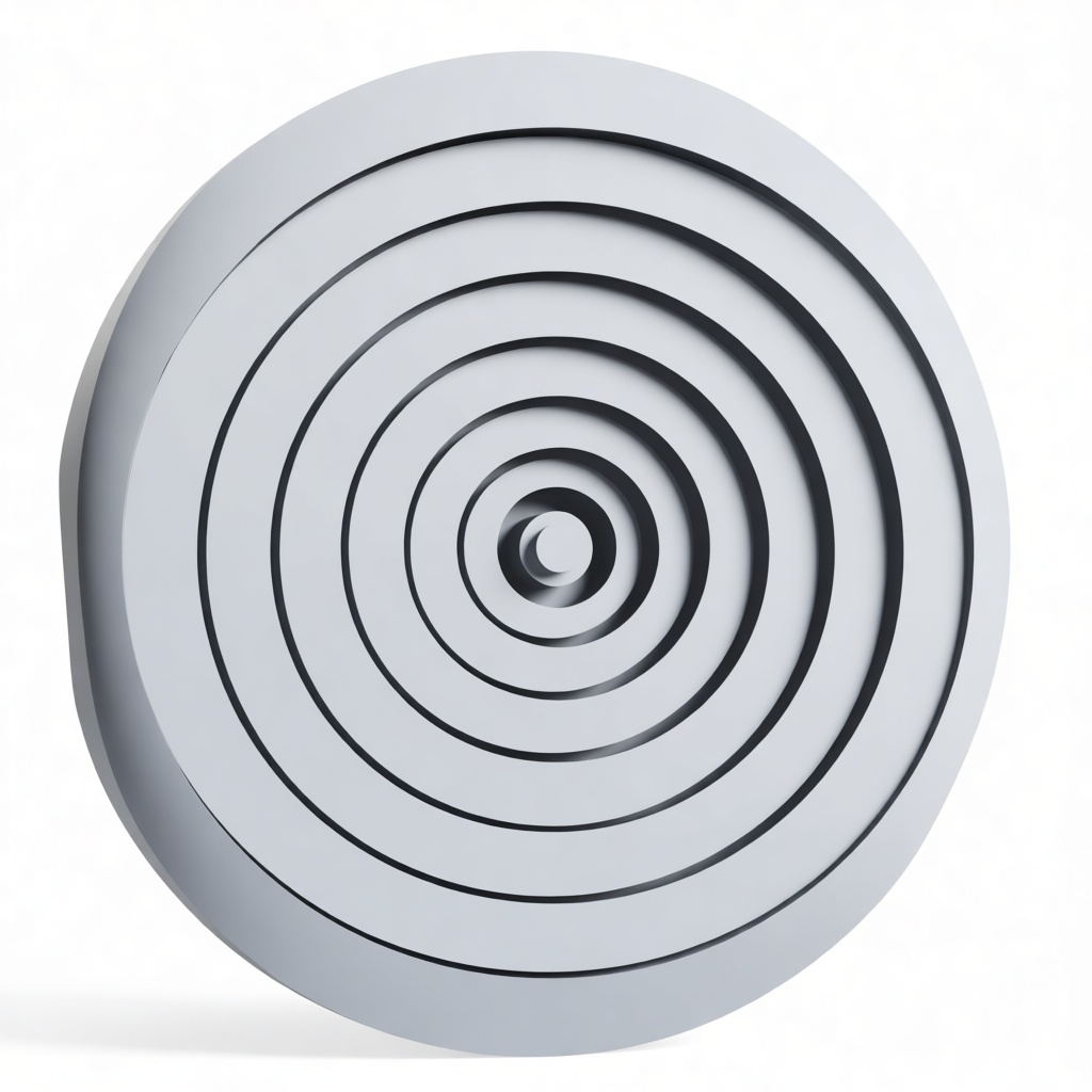 Concentric Circle Sculpture free 3D printable STL