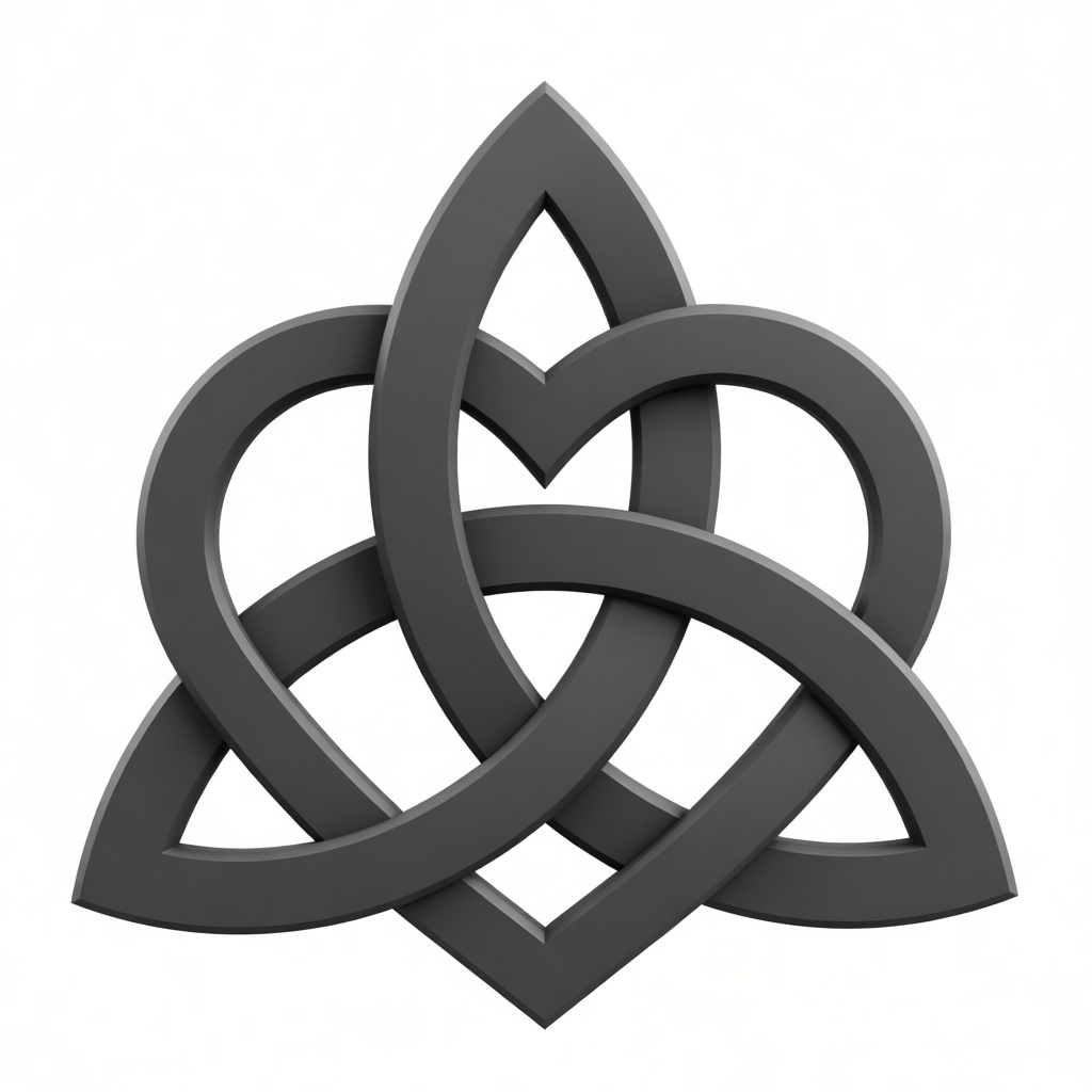 Celtic Trinity Knot Sculpture free 3D printable STL