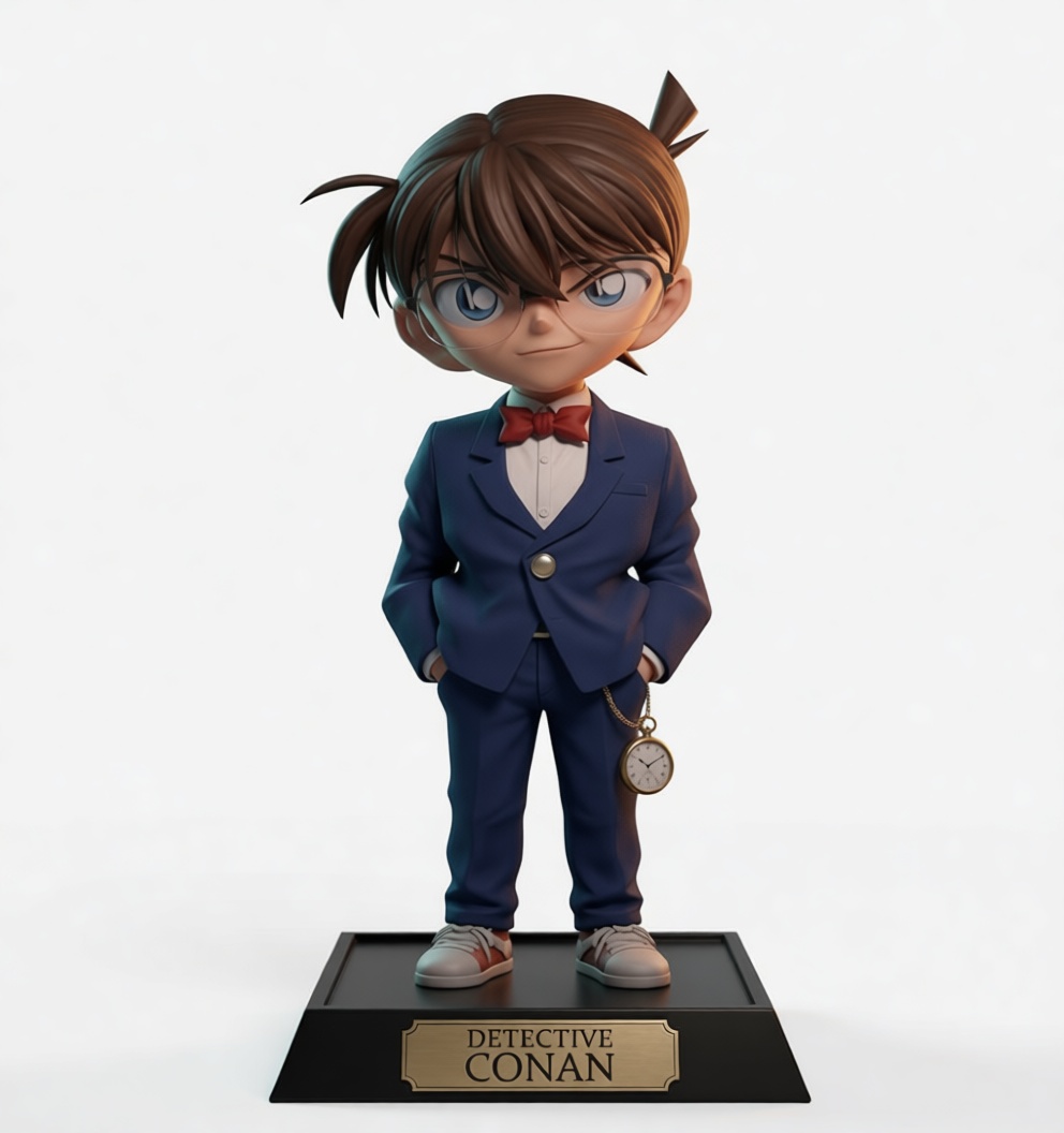 Detective Conan Figurine free 3D printable STL