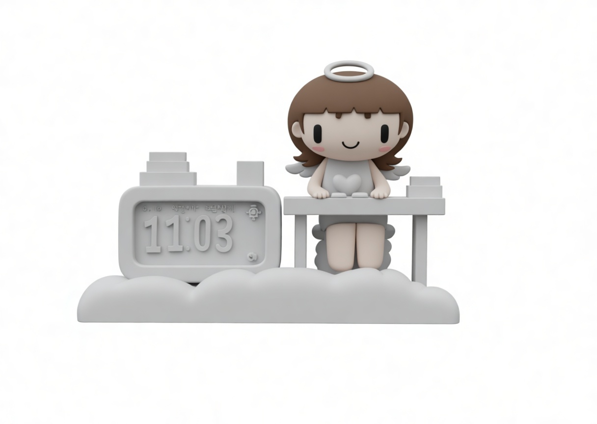 Cute Angel Figurine free 3D printable STL