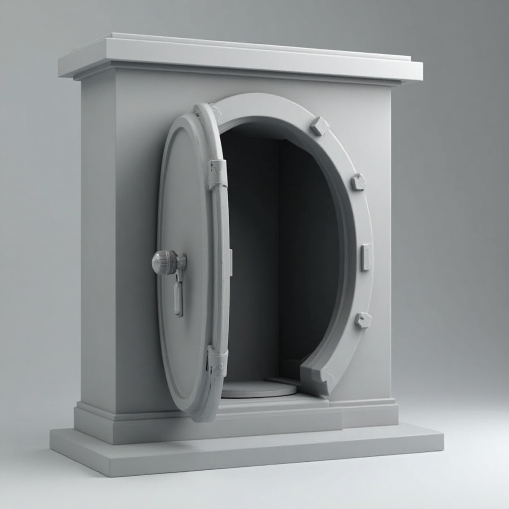 Vault Safe Model free 3D printable STL