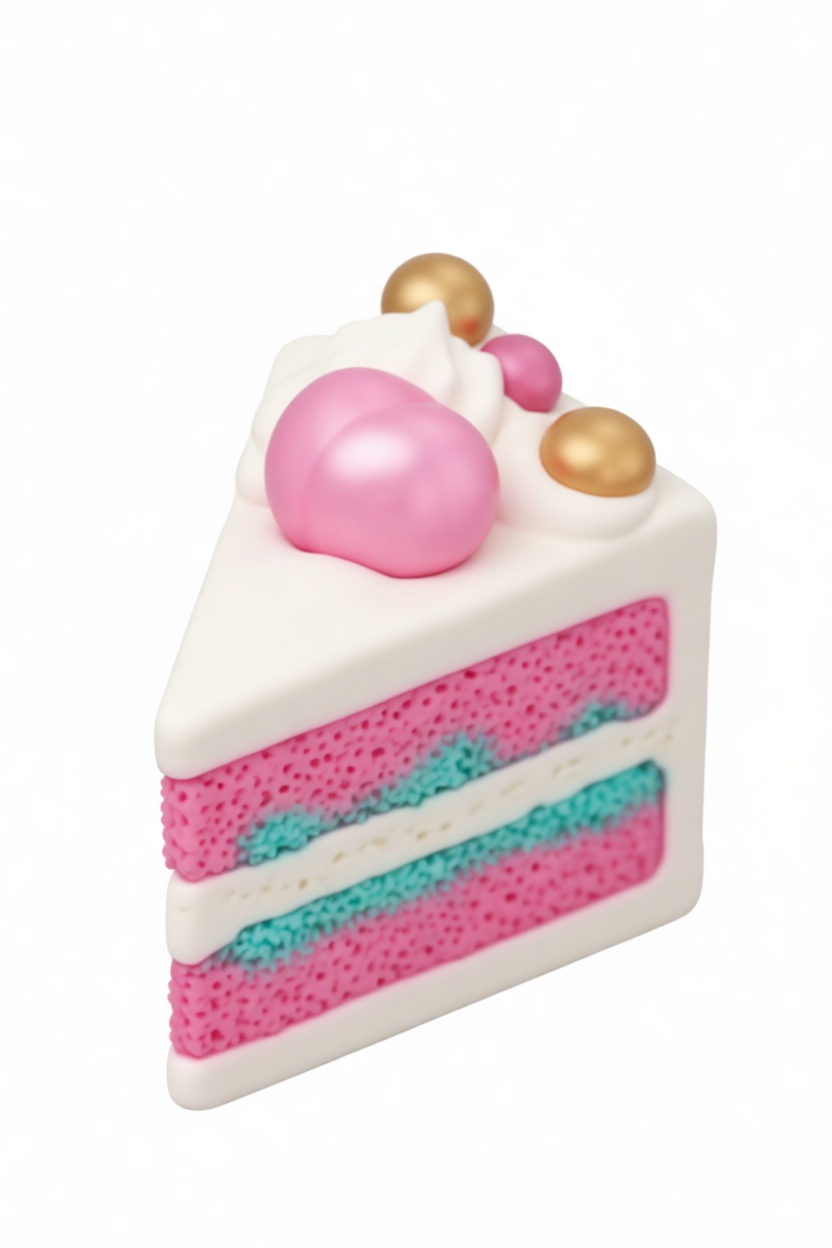 Pink Layer Cake Figurine free 3D printable STL