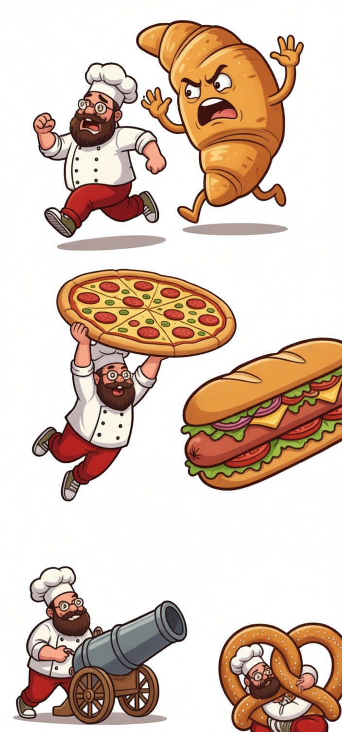 Chef Character Figurine free 3D printable STL