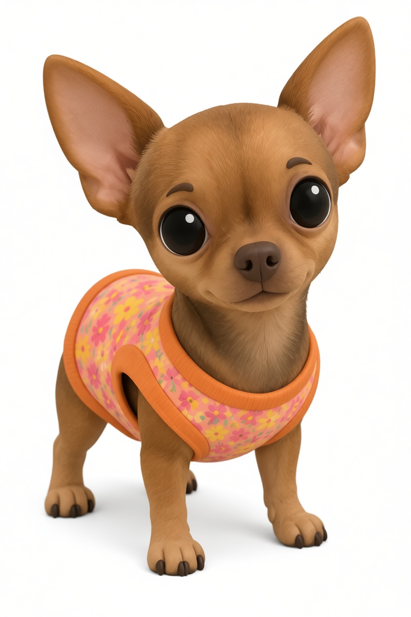 Chihuahua Dog Figurine free 3D printable STL
