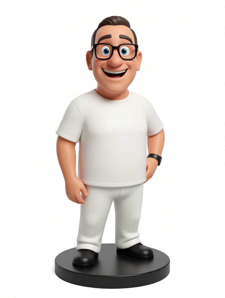 Happy Man Figurine free 3D printable STL