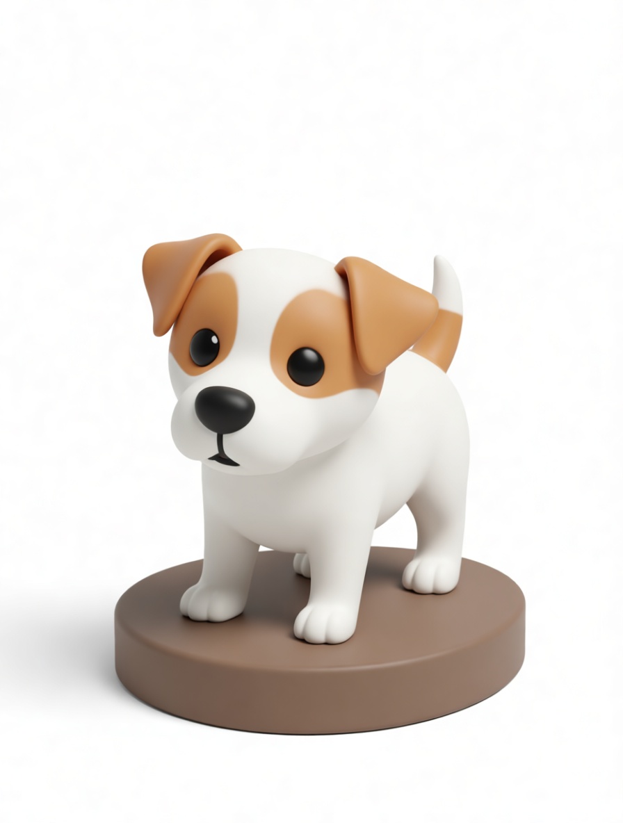 Jack Russell Terrier Figurine free 3D printable STL
